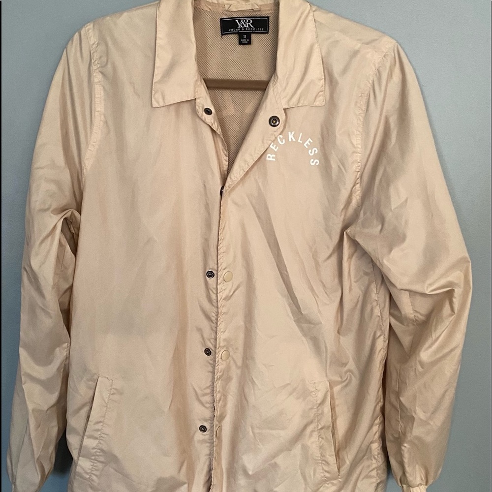 Young & Reckless windbreaker
